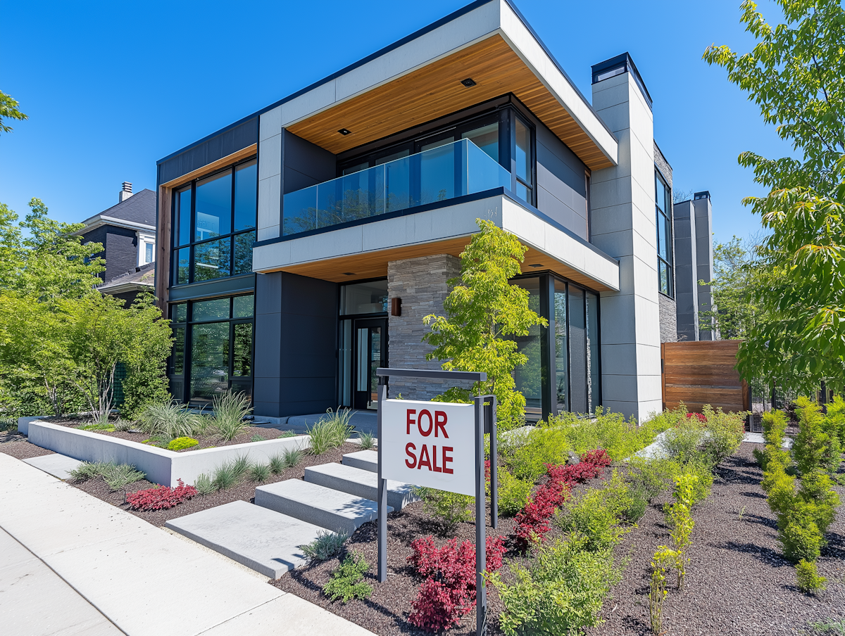 modern house for sale